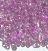 25 grams of 3x7mm Violet Lined Crystal Farfalle Seed Beads